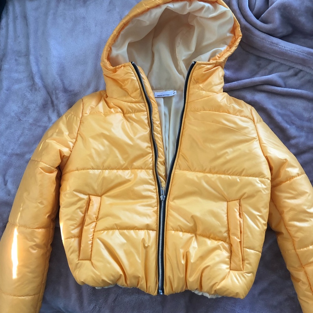 LF yellow Puffer jacket 💛